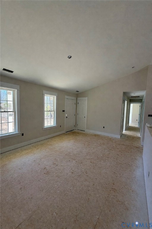 5081 Nomini Hall Road Hague, VA 22469 - Photo 8 of 22 an empty room with windows and closet