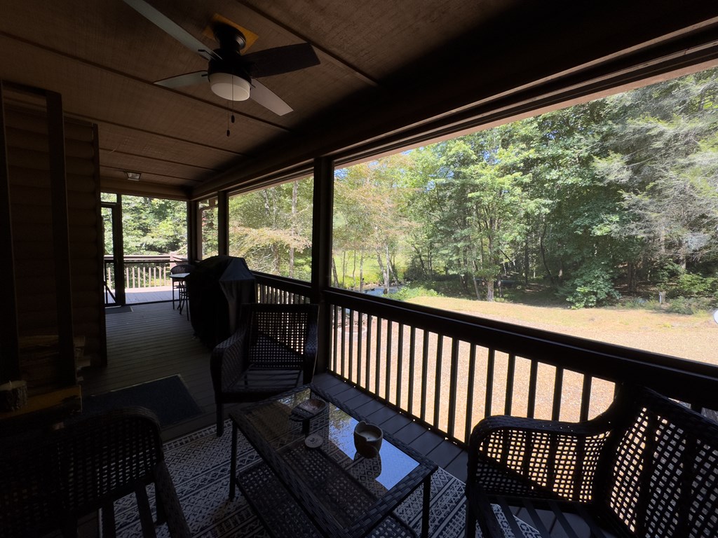 277 Virginia Lane Murphy, NC 28906 - Photo 53 of 62 a view of a porch with furniture