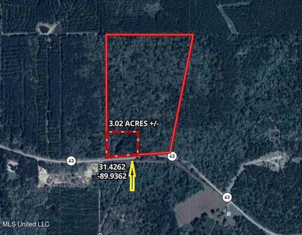 $50,000 | 43 Hwy Oak Vale Ms 39656, Oak Vale, MS 39656
