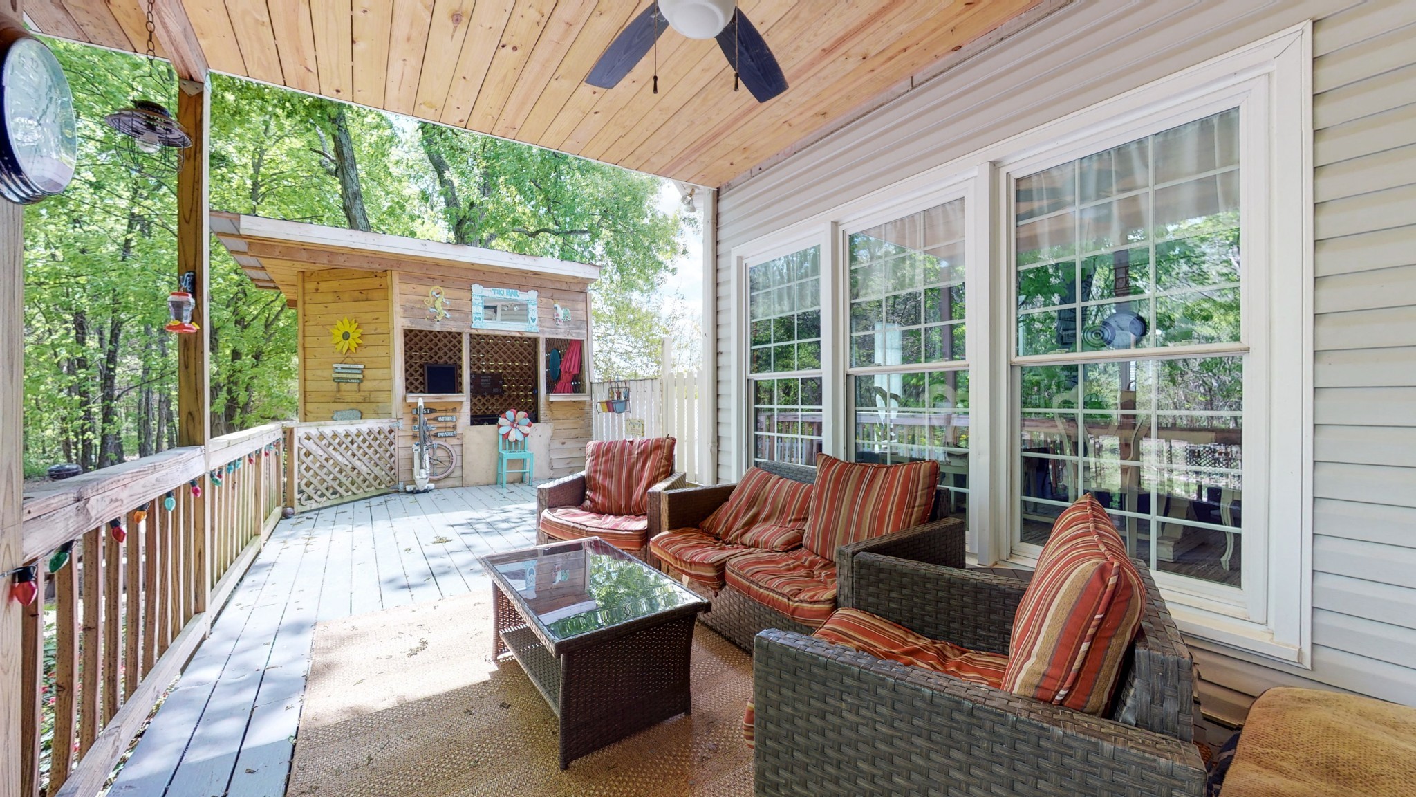 411 Squire Hall Road Bell Buckle, TN 37020 - Photo 40 of 50 a outdoor living space with patio furniture and garden view