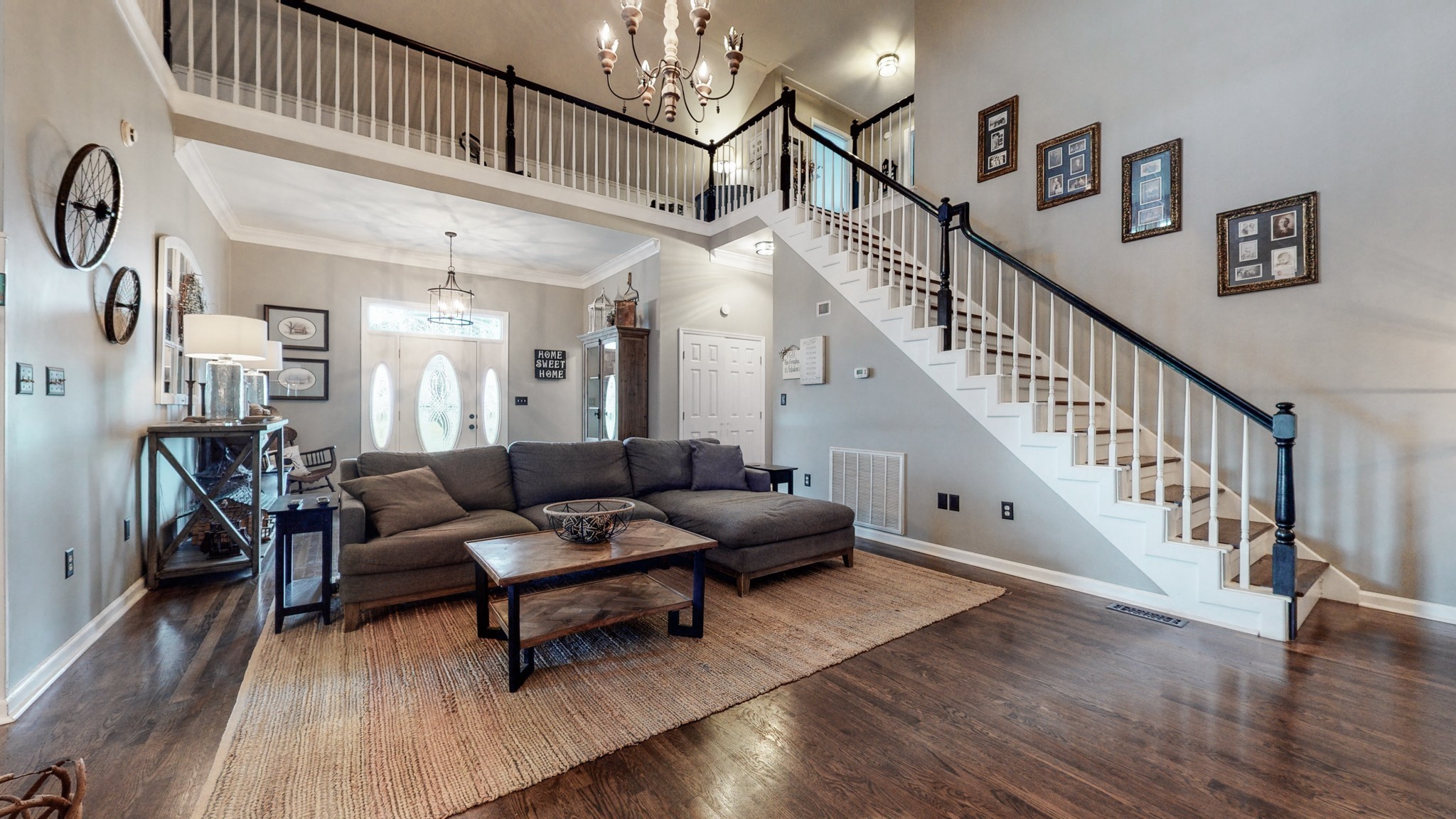 411 Squire Hall Road Bell Buckle, TN 37020 - Photo 6 of 50 a living room with furniture and a wooden floor