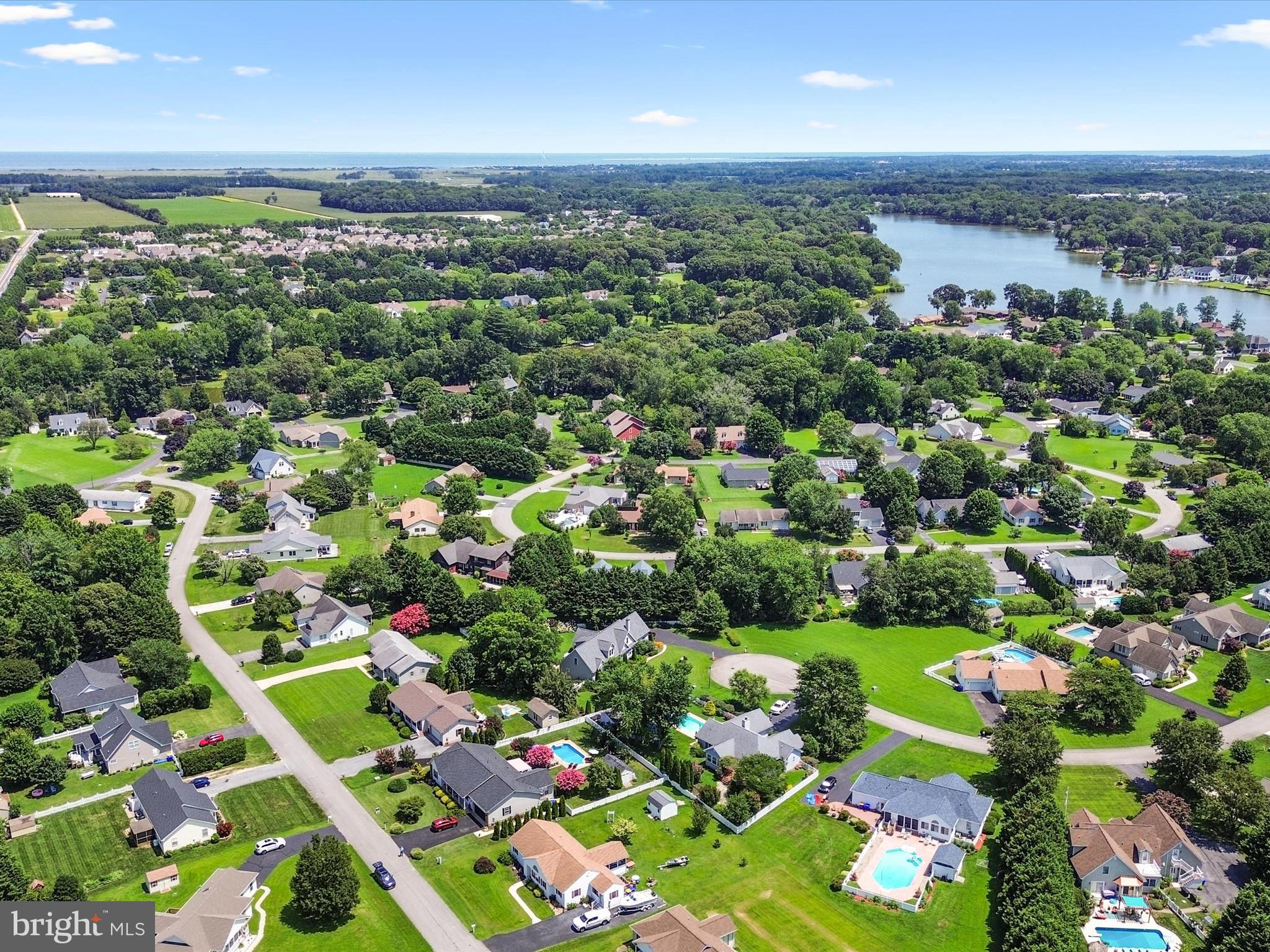 16869 West Randor Drive Milton, DE 19968 - Photo 70 of 76 an aerial view of multiple house
