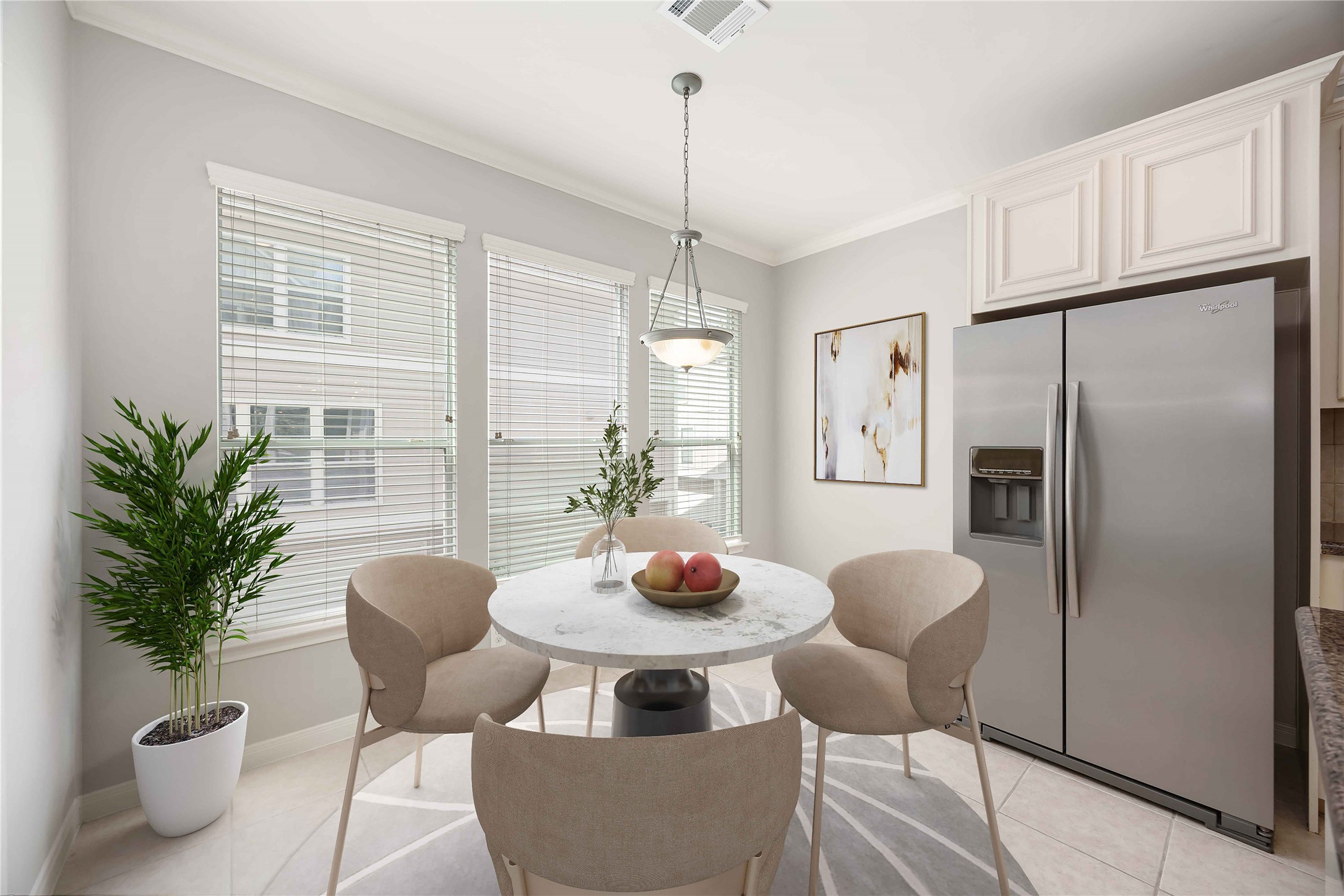 2909 West Dallas Street Houston, TX 77019 - Photo 23 of 39 a kitchen with furniture and a refrigerator