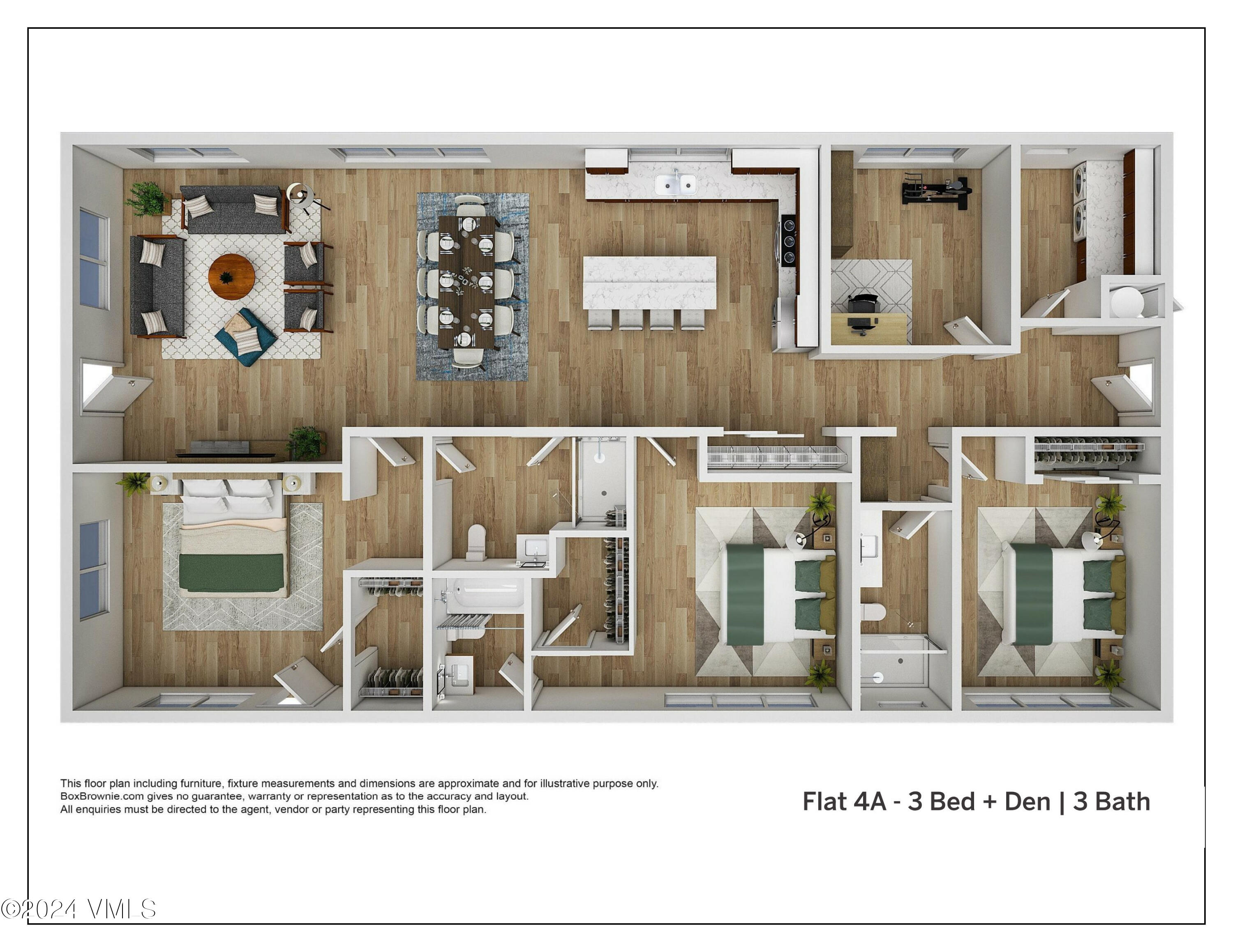 36 Abby Road, Unit 4A Minturn, CO 81645 - Photo 5 of 5 Floor Plan 4A