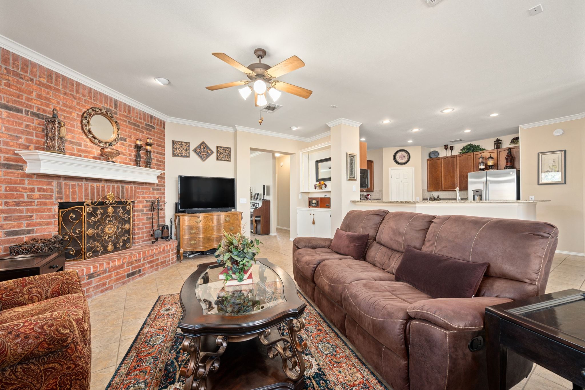 3312 Marin Court Austin, TX 78738 - Photo 2 of 40 Inside, the layout is bright and spacious with multiple spaces to gather and entertain.