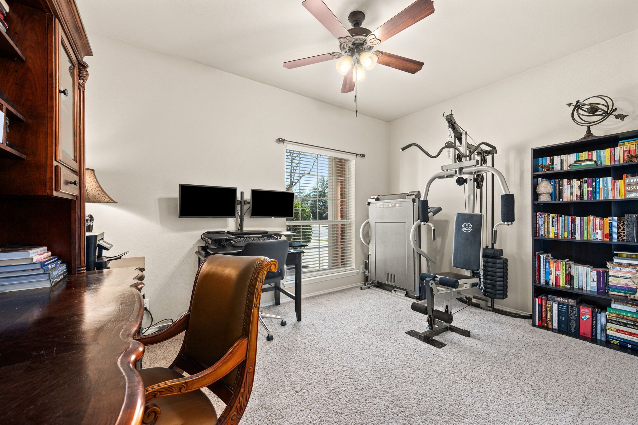 3312 Marin Court Austin, TX 78738 - Photo 22 of 40 One of three secondary bedrooms, this one is slightly separated from the other two with windows overlooking the front porch.