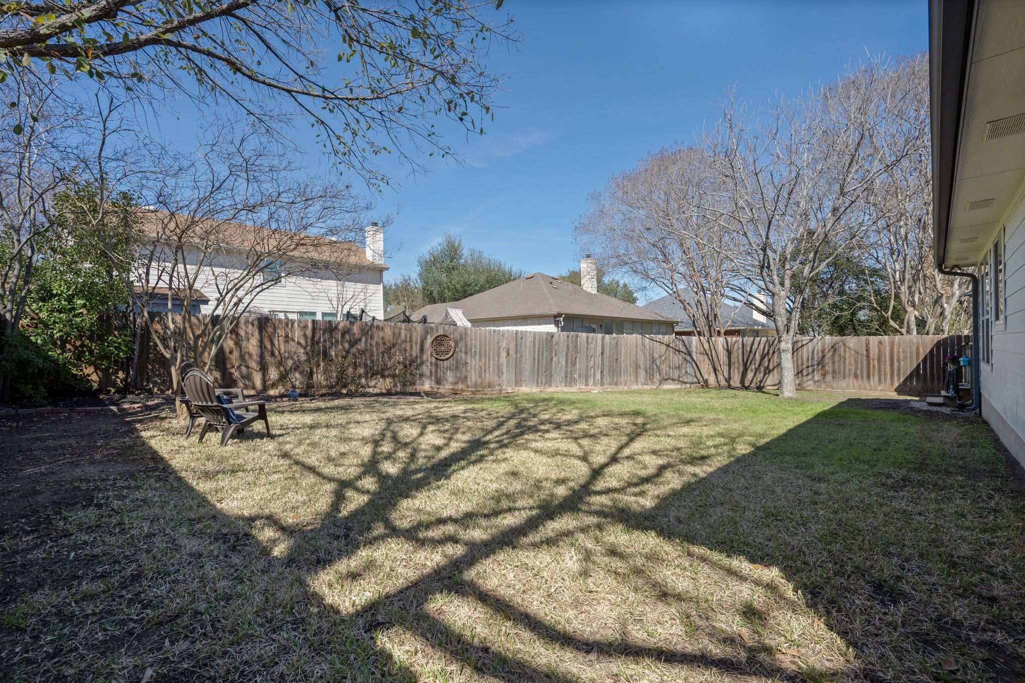 3312 Marin Court Austin, TX 78738 - Photo 30 of 40 The yard is enclosed with tall privacy fencing so you can enjoy it in peace.
