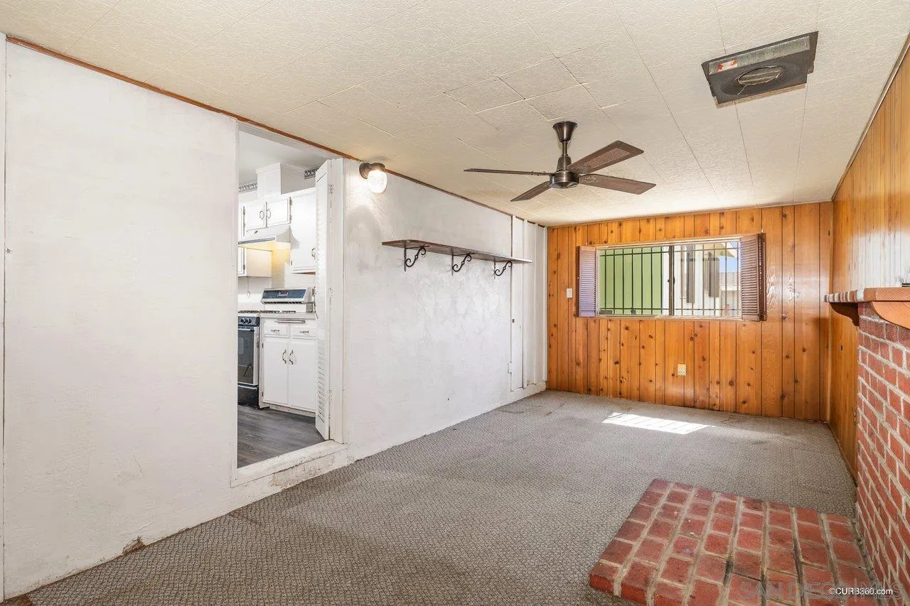 4112 Lewis Street Oceanside, CA 92056 - Photo 15 of 36 a view of entryway and hall with a chandelier fan
