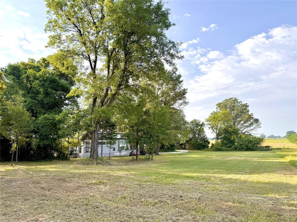 3235 County Road Cookville, TX 75558 - Photo 1 of 37 a view of a fountain in front of a house with a big yard