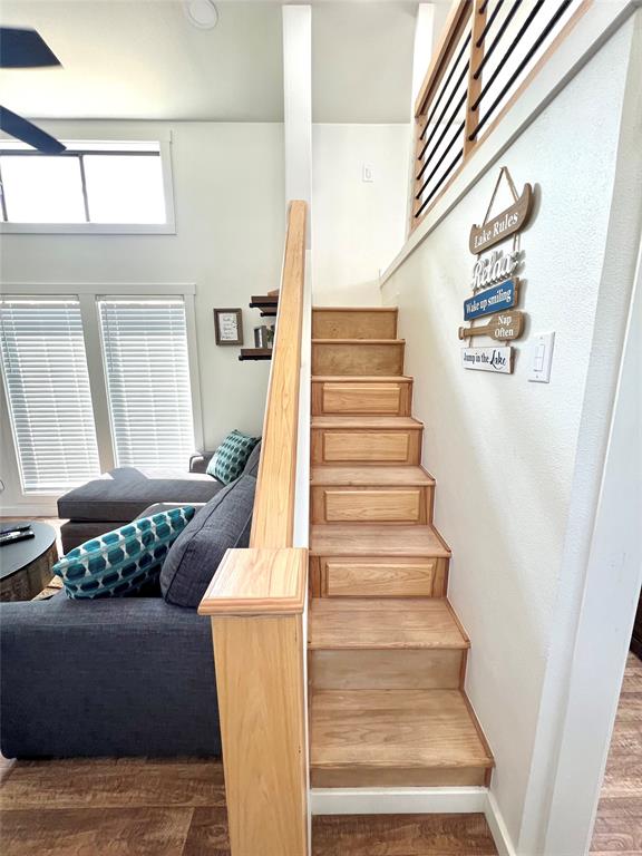 3235 County Road Cookville, TX 75558 - Photo 21 of 37 a view of entryway and hall with wooden floor