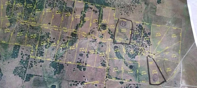 a view of an ocean from a yard