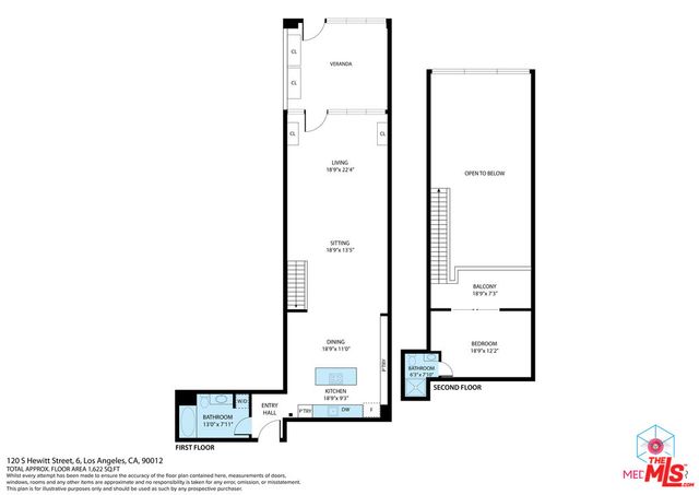 $999,000 | 120 South Hewitt Street, Unit 6, Los Angeles, CA 90012