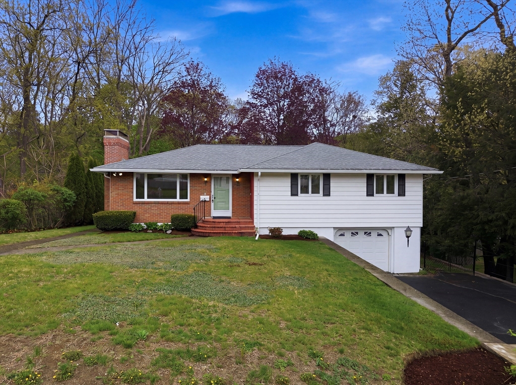 1 Ayrshire Road Worcester, MA 01604 - Photo 40 of 41 a front view of a house with yard porch and green space