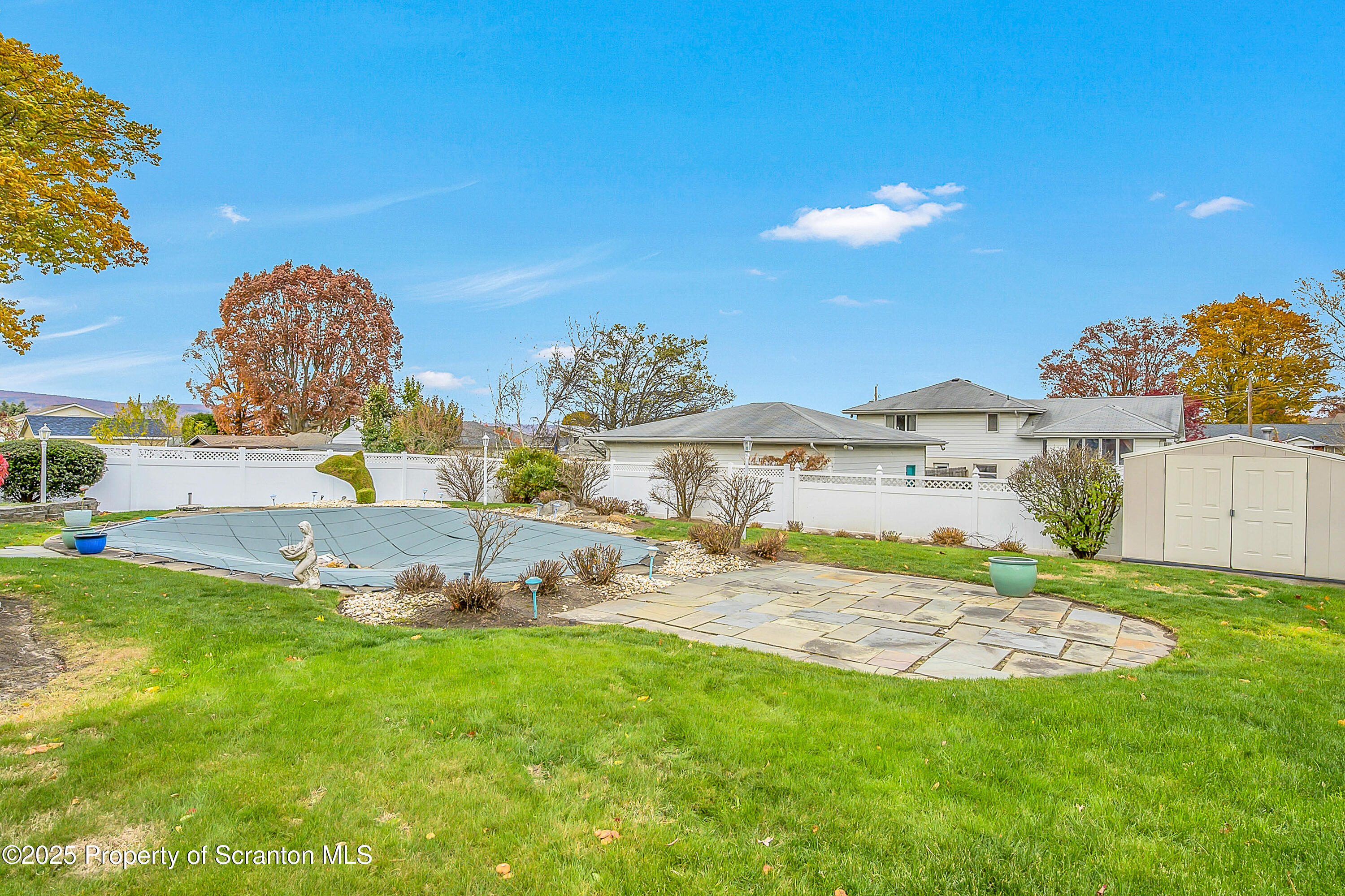 807 Marion Lane Moosic, PA 18507 - Photo 19 of 42 a view of a house with a yard