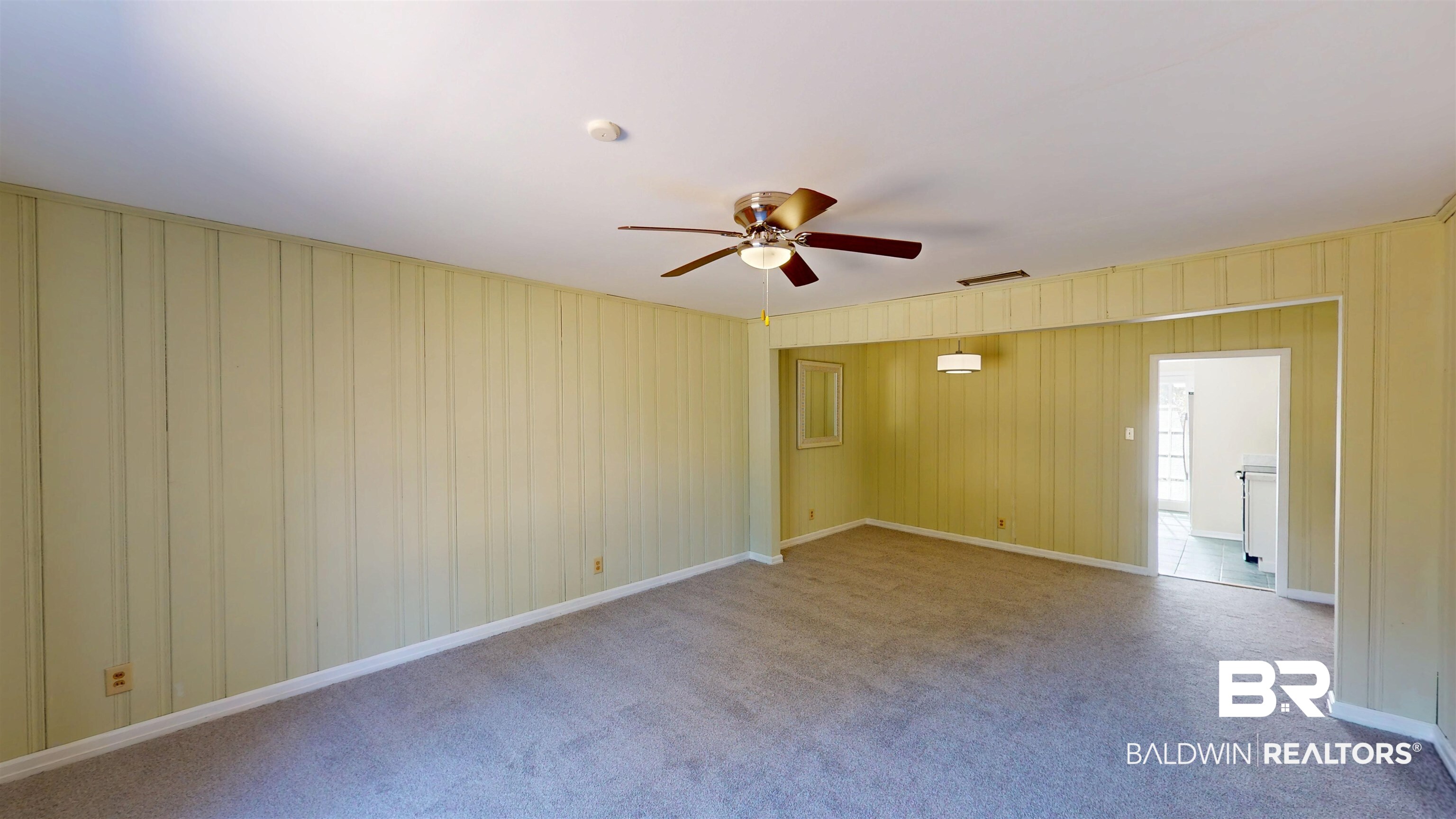 1471 Cedar Crescent Drive Mobile, AL 36605 - Photo 4 of 28 Carpeted spare room with a ceiling fan and baseboards