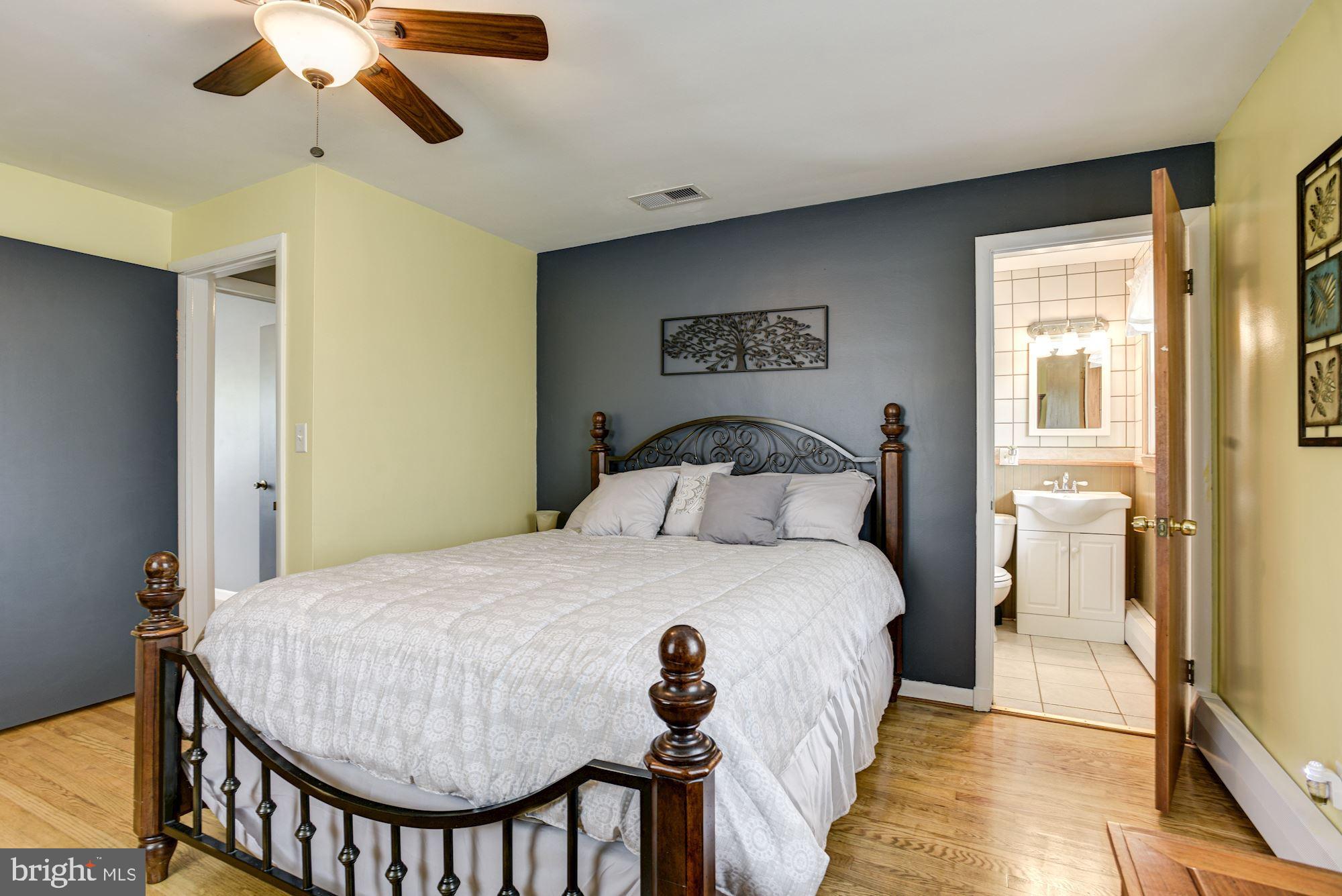 8615 Windsor Mill Road Baltimore, MD 21244 - Photo 13 of 31 Primary Bedroom | Hardwood Floors