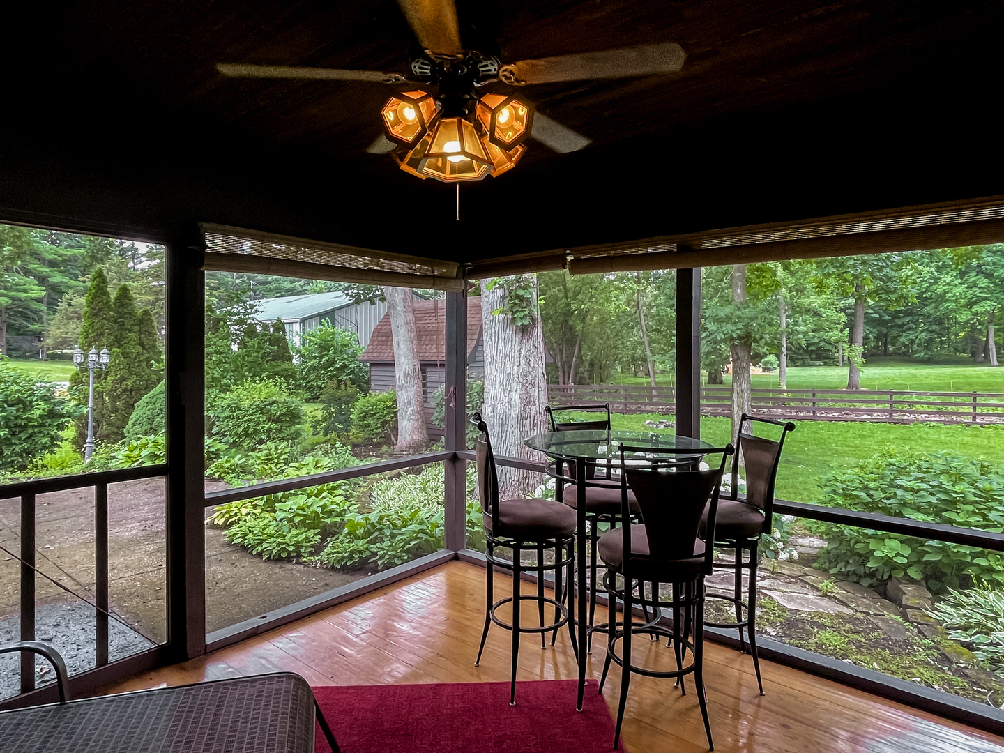 42W420 Kedeka Road Sugar Grove, IL 60554 - Photo 13 of 32 a view of a dining room with furniture window and wooden floor