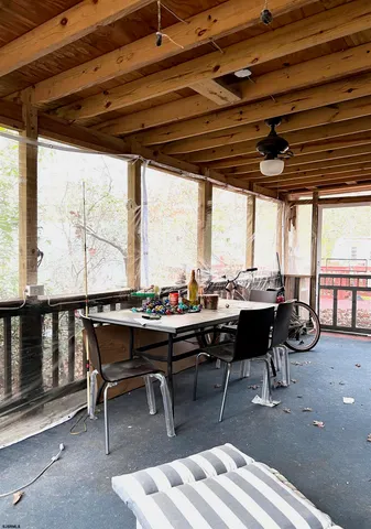 a view of a lake with houses