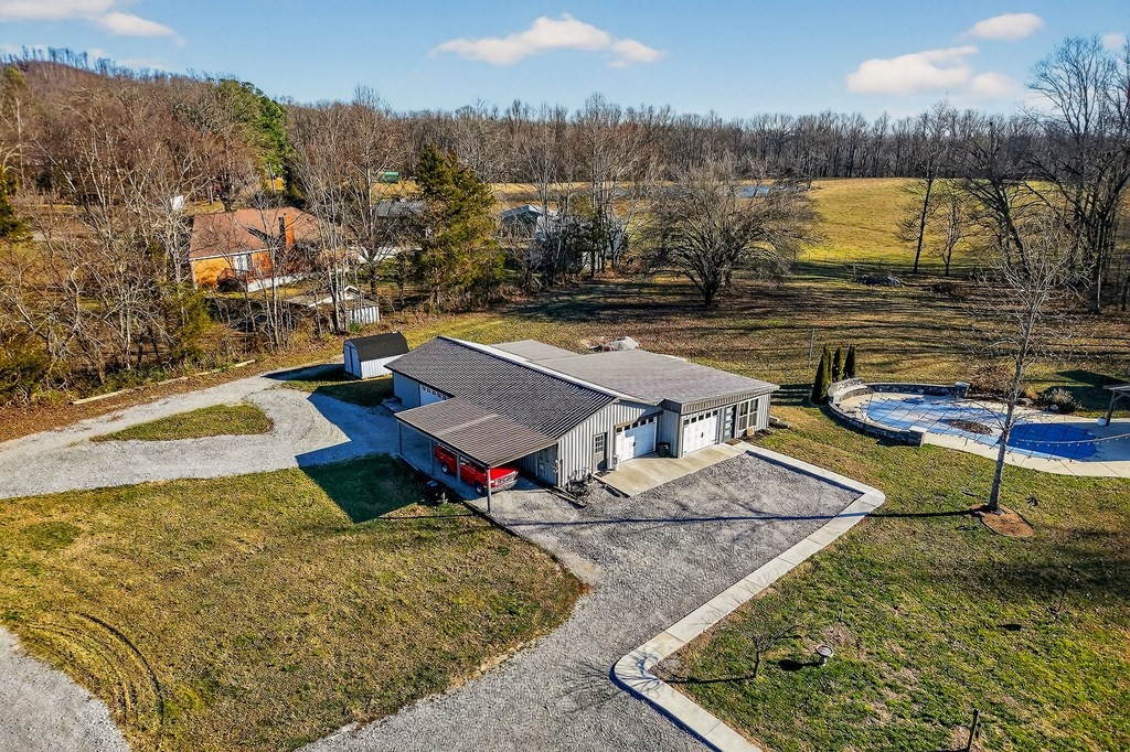 6081 Buck Mountain Road Cookeville, TN 38506 - Photo 49 of 71 a view of a swimming pool with a patio