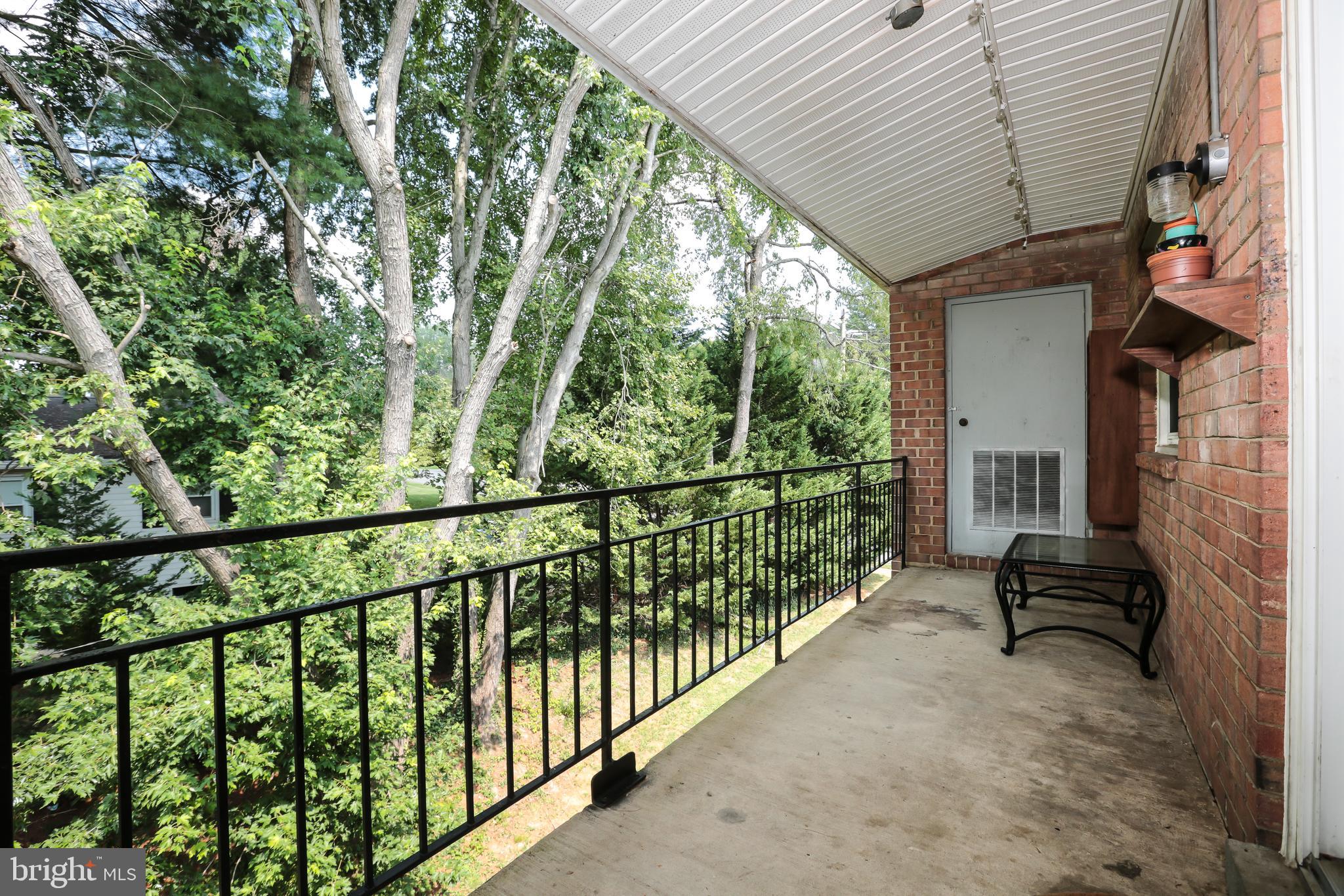 635 Waterloo Road, Unit 233 Warrenton, VA 20186 - Photo 16 of 19 Balcony Deck w/ Scenic Views