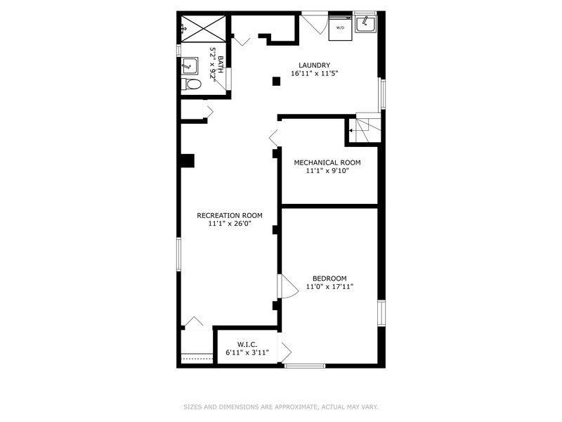 4630 West Montana Street Chicago, IL 60639 - Photo 37 of 38 a picture of a bench in front of a wall