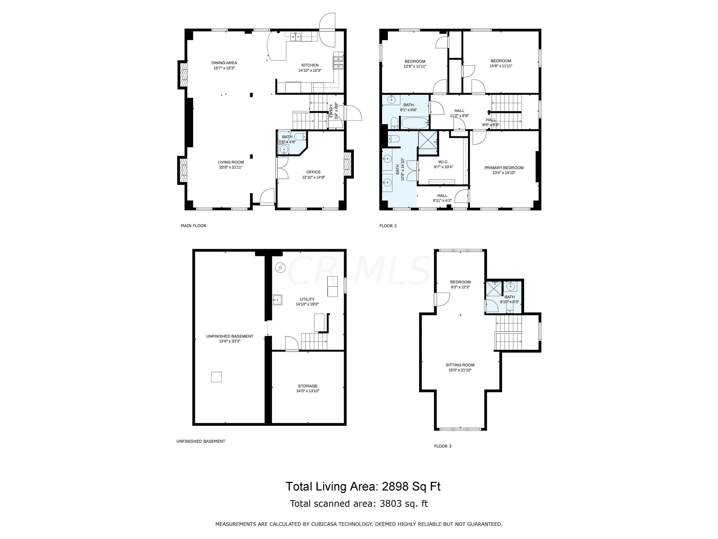 856 Neil Avenue Columbus, OH 43215 - Photo 38 of 42 Floor plan