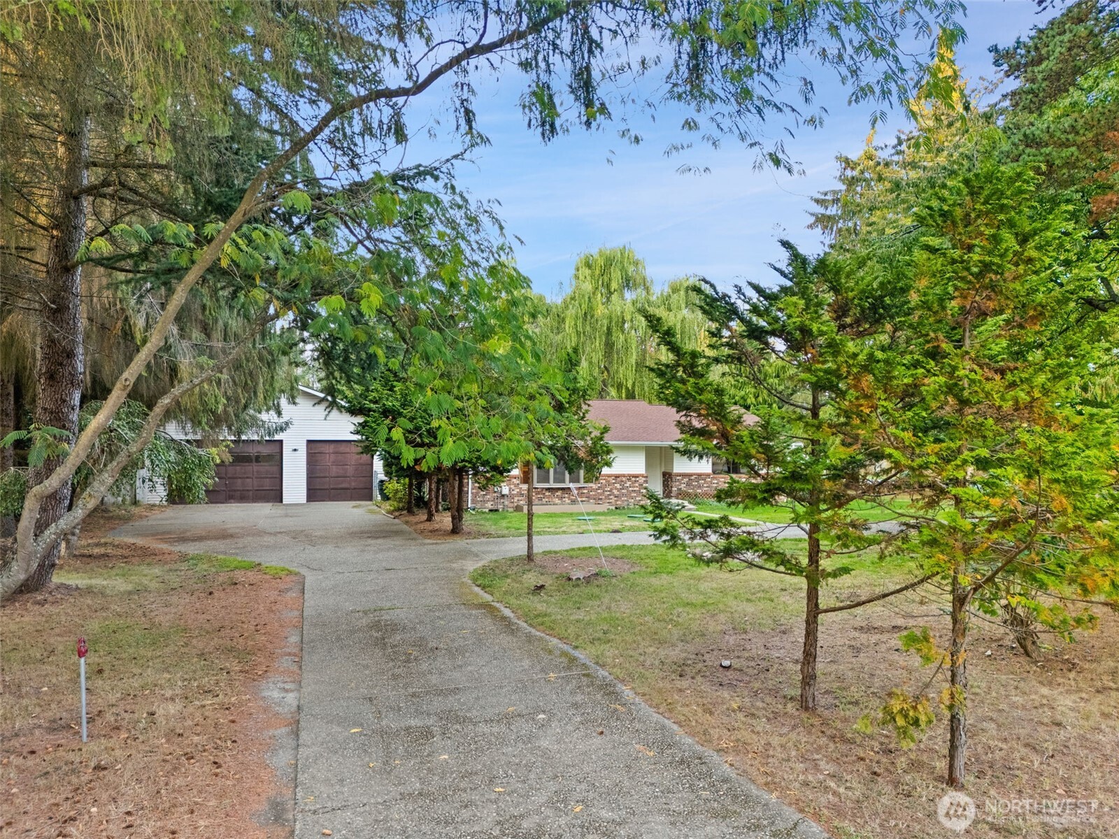 110 Marchbanks Road Sequim, WA 98382 - Photo 29 of 35 a house view with a backyard space