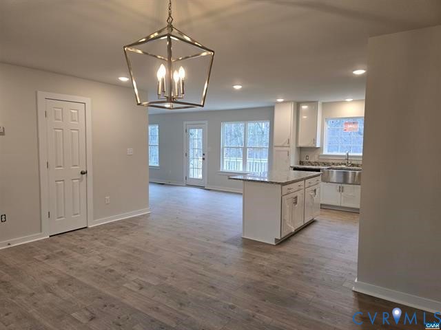 1337 Salem Church Road Palmyra, VA 22963 - Photo 15 of 21 a kitchen with stainless steel appliances granite countertop a stove and a refrigerator