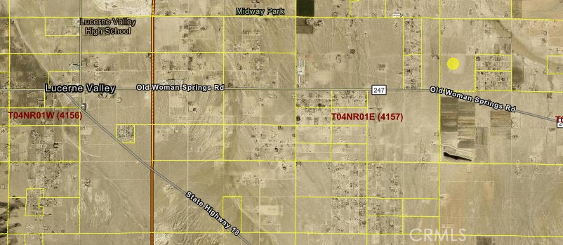 37051 Pearl Road Lucerne Valley, CA 92356 - Photo 11 of 11 Map of Lucerne Valley