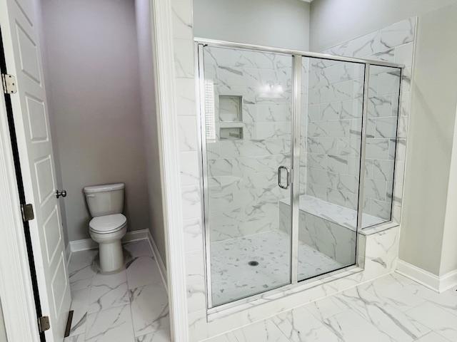 1717 Banks View Drive Raleigh, NC 27603 - Photo 21 of 33 a bathroom that has a glass shower door