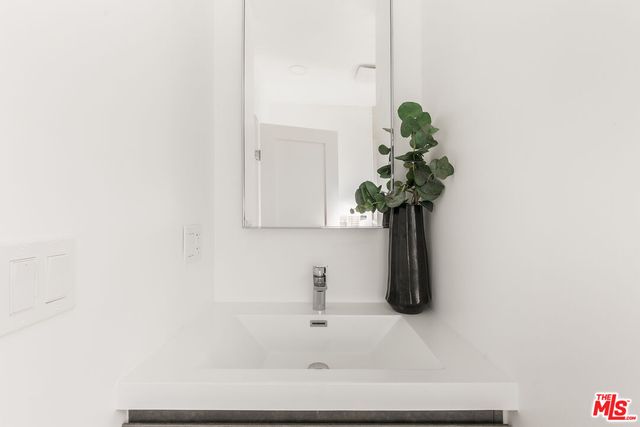 a bathroom with a sink