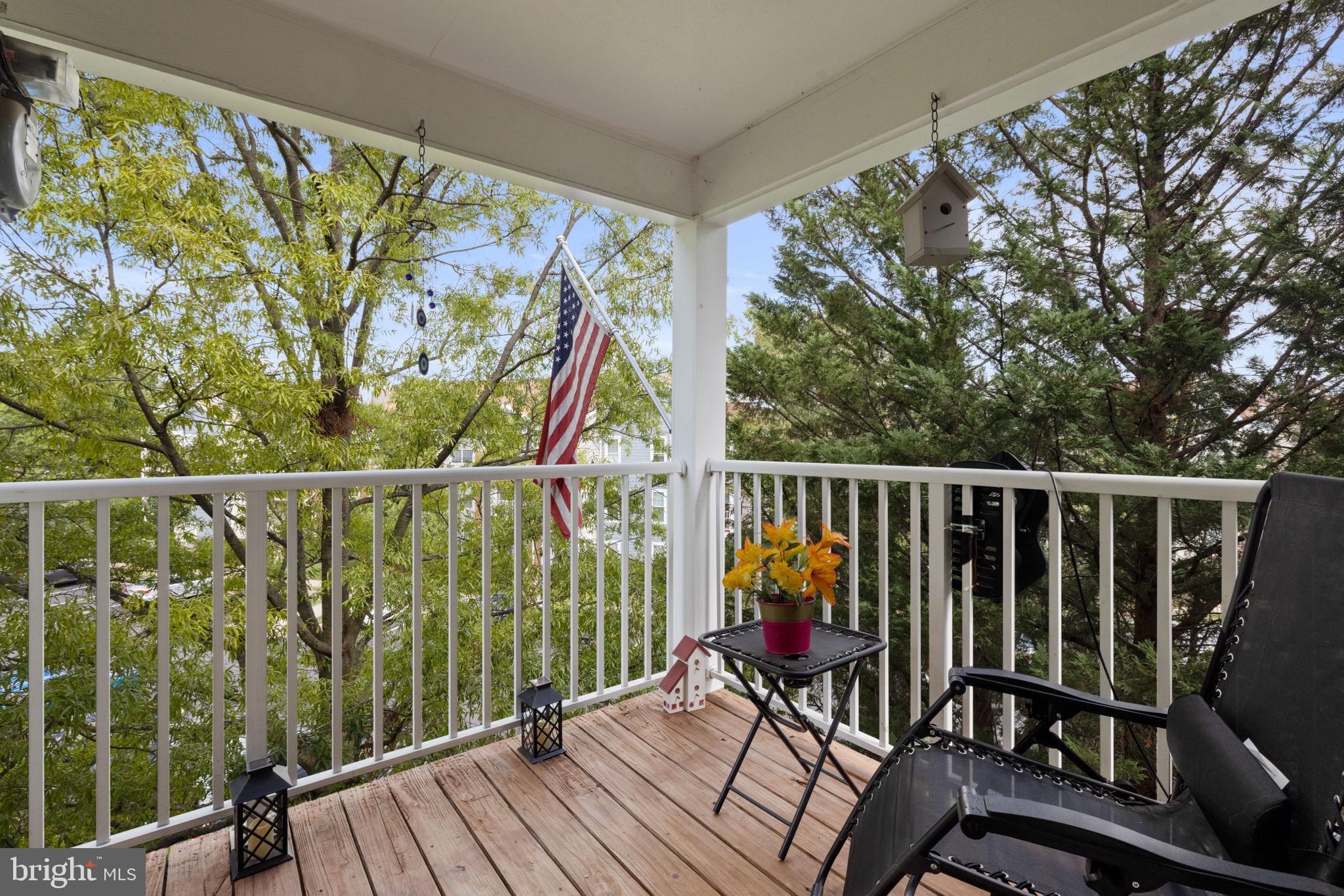 20957 Timber Ridge Terrace, Unit 301 Ashburn, VA 20147 - Photo 7 of 19 Corner Balcony