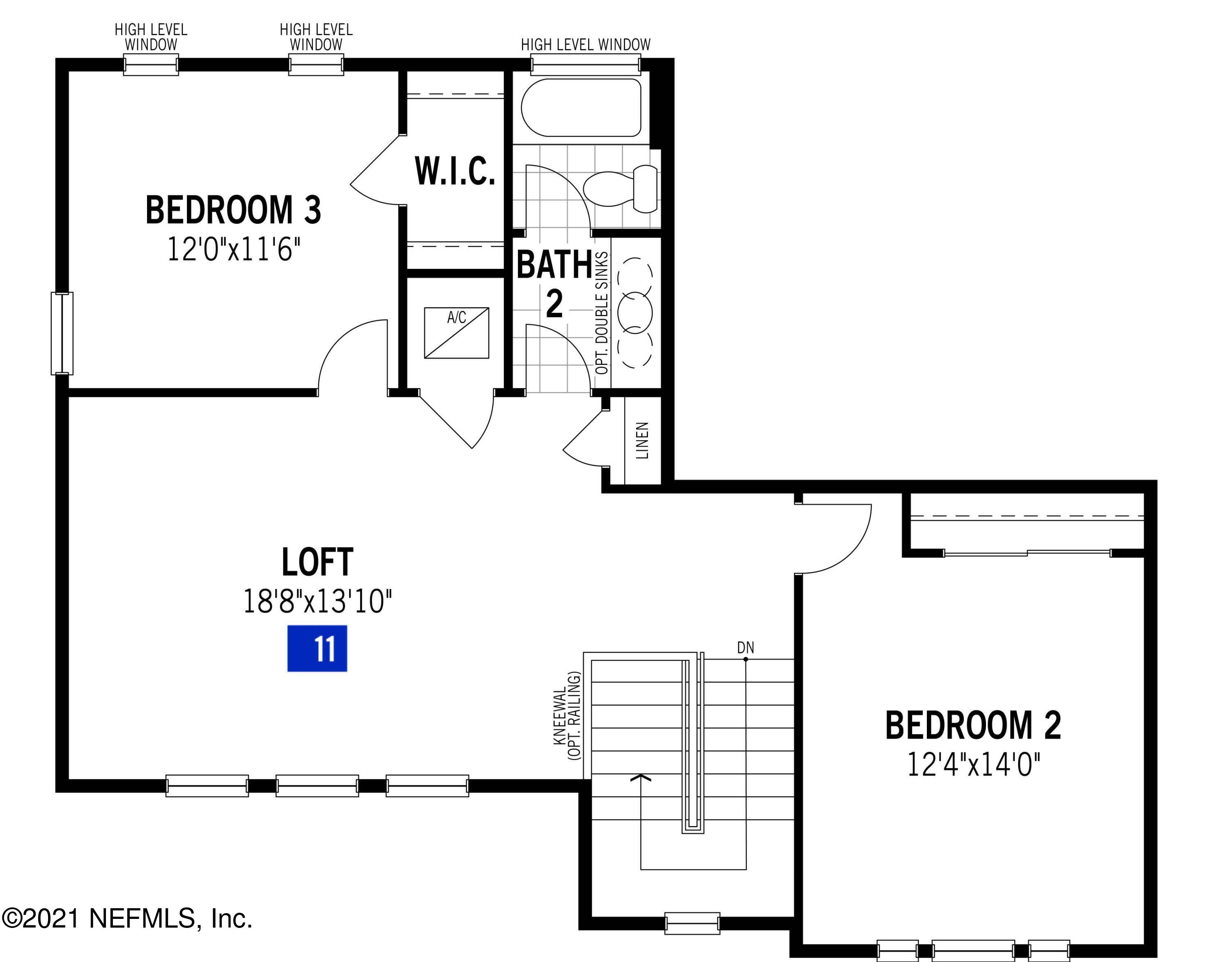 430 Footbridge Road St. Johns, FL 32259 - Photo 27 of 27 Maple Floor Plan - First Floor