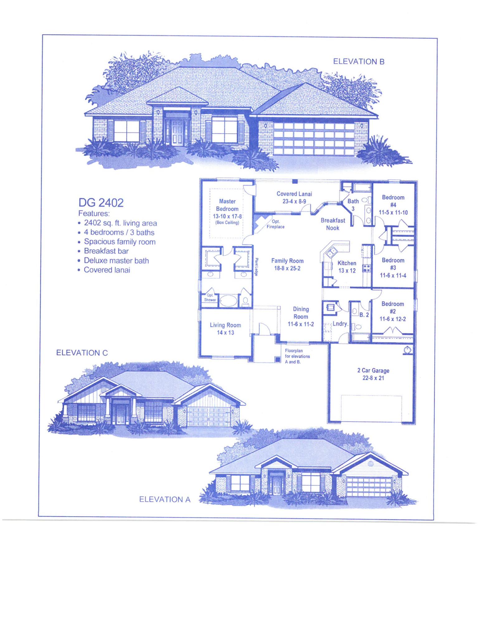 5780 Marigold Loop Crestview, FL 32539 - Photo 1 of 1 BLUE LINE