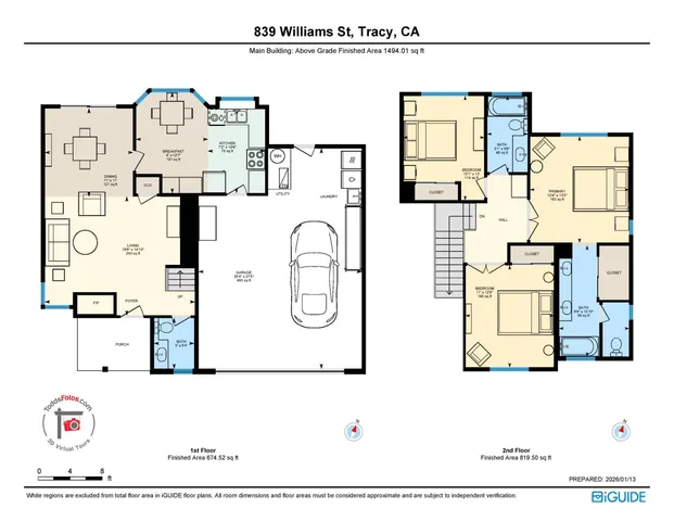 $625,000 | 839 Williams Street, Tracy, CA 95376