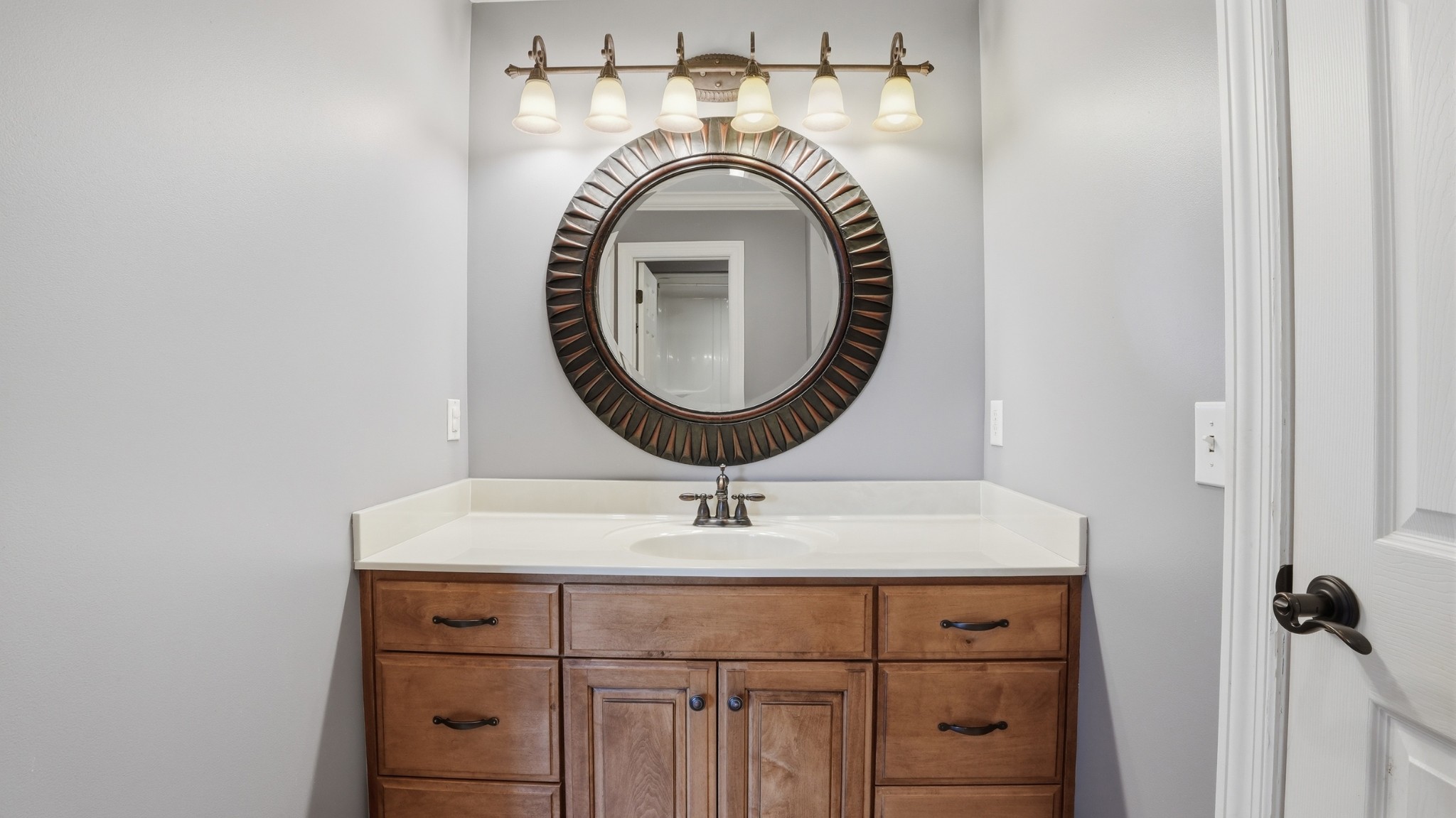 292 Ridgecrest Drive Winchester, TN 37398 - Photo 46 of 62 a bathroom with a sink and a mirror