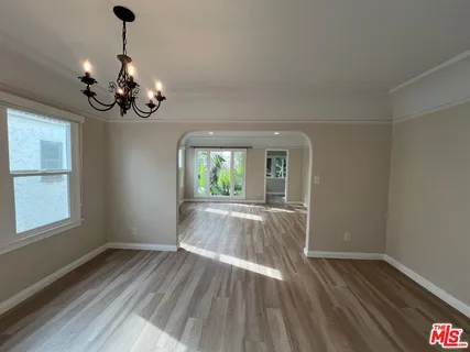 a view of a room with window