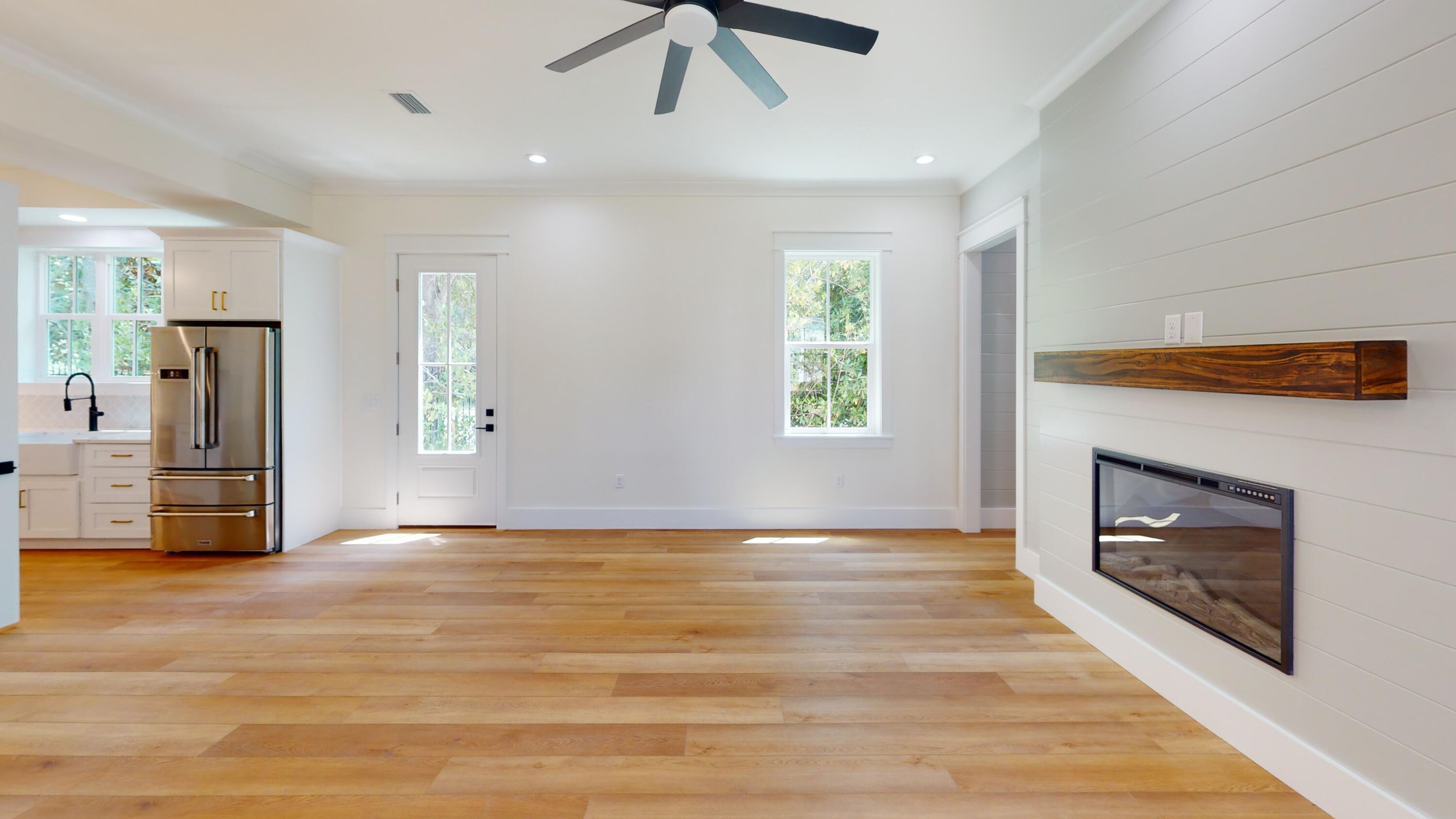 30 Beacon Point Drive Santa Rosa Beach, FL 32459 - Photo 20 of 53 a view of an empty room with window and fire place