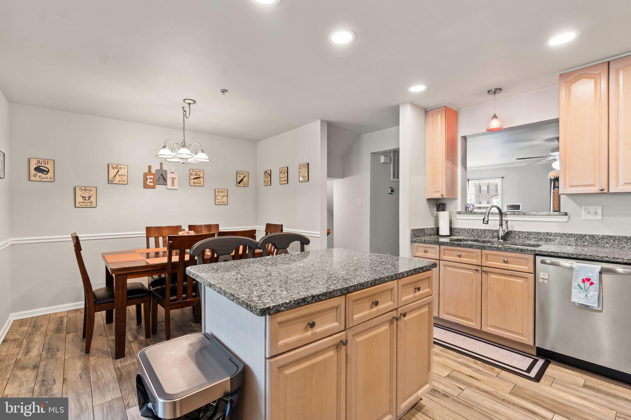 128 Sentry Ridge Smithsburg, MD 21783 - Photo 3 of 41 Modern kitchen with inviting dining area.