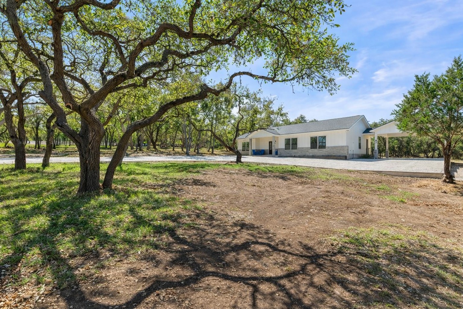 408 Rust Ranch Road Blanco, TX 78606 - Photo 2 of 34 View of yard