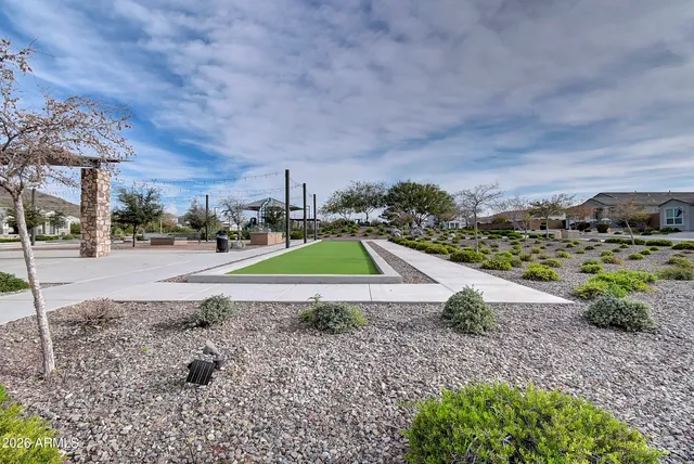 a view of a terrace with sitting area