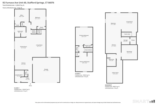 $359,900 | 92 Furnace Avenue, Unit 60, Stafford, CT 06076
