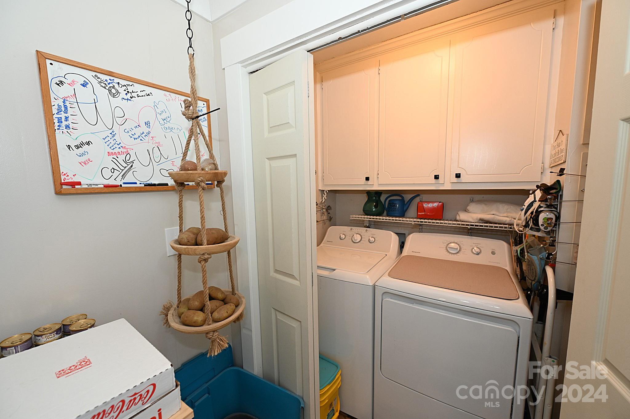 110 Sunny Lane Cherryville, NC 28021 - Photo 14 of 26 a storage room with washer and dryer