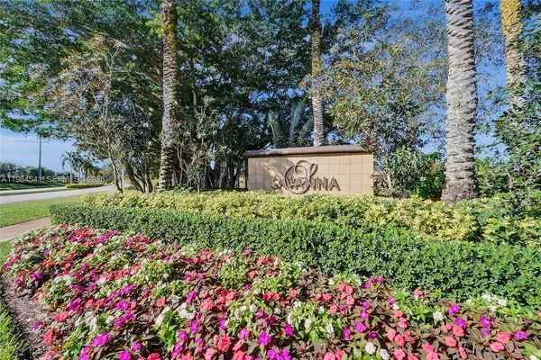 a garden view
