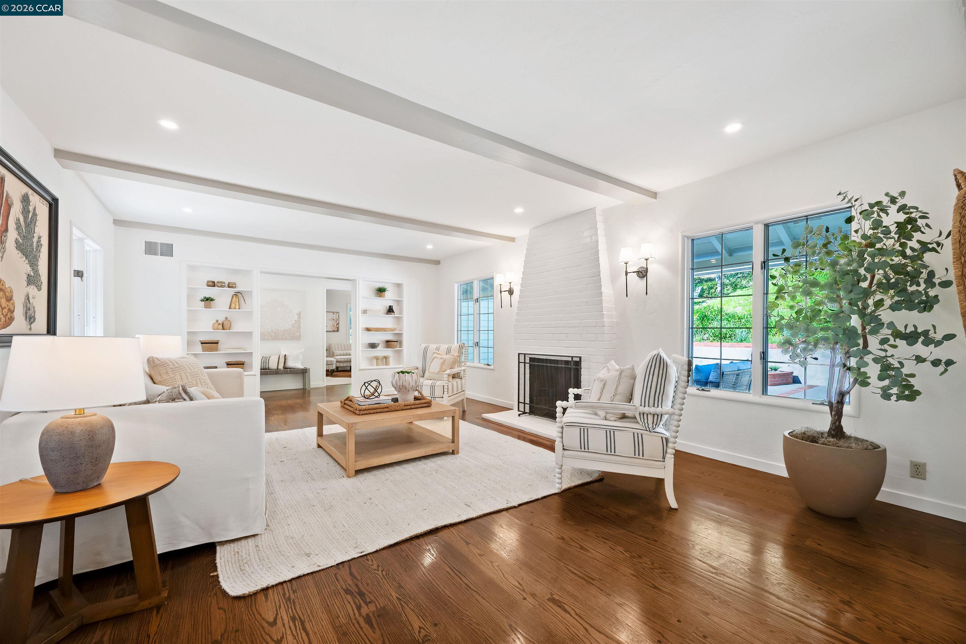 120 Las Vegas Road Orinda, CA 94563 - Photo 4 of 23 a living room with furniture large window and wooden floor