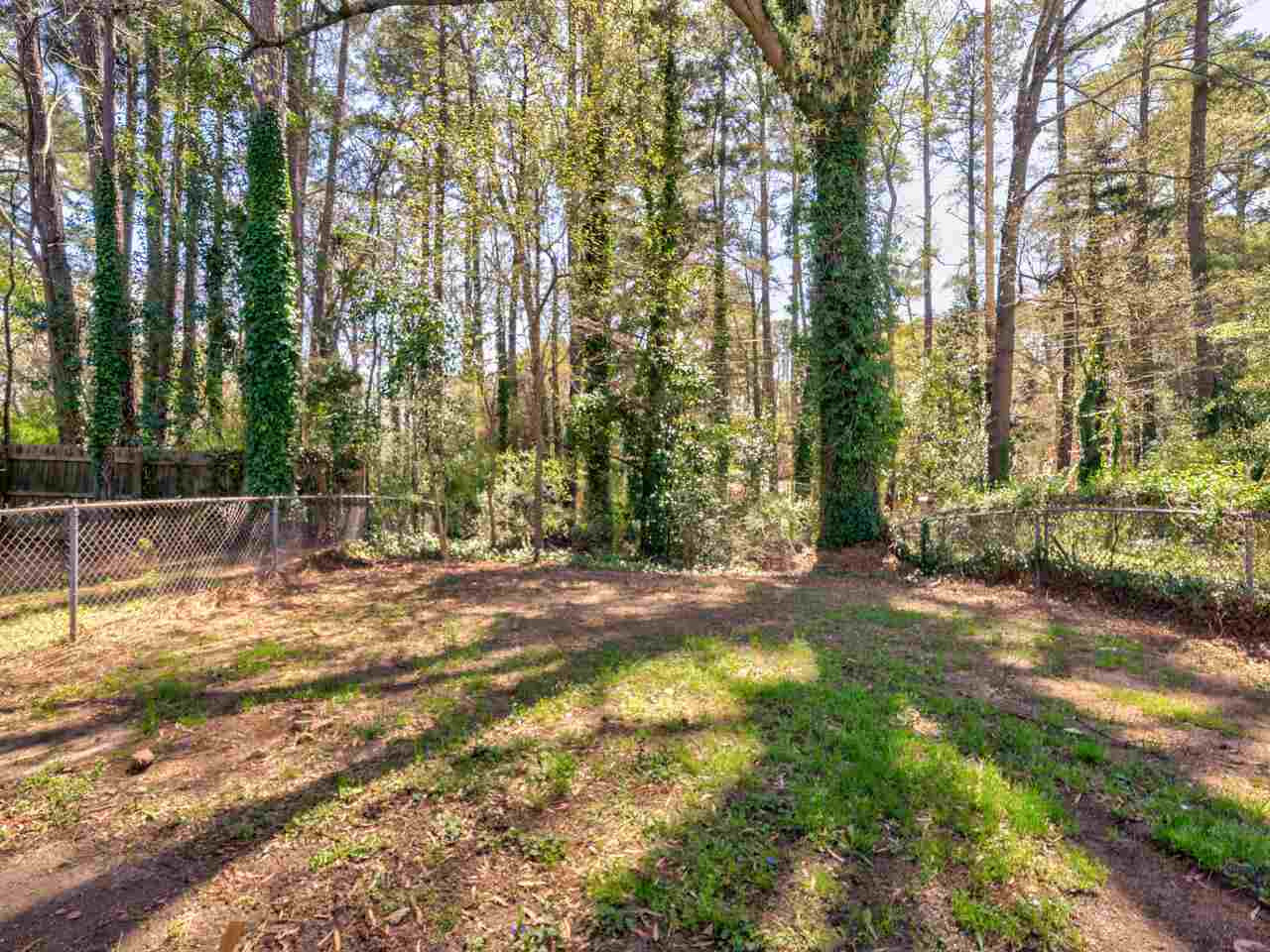 2220 New Hope Church Road Raleigh, NC 27604 - Photo 30 of 30 a view of a yard with plants and large trees