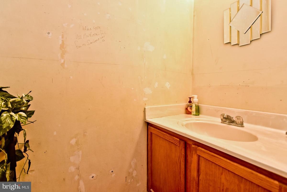 First floor half-bath