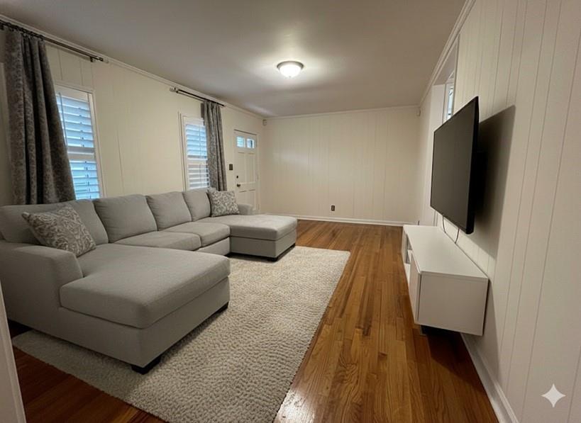 4641 Due W Road Northwest Kennesaw, GA 30152 - Photo 3 of 38 a living room with furniture and a flat screen tv