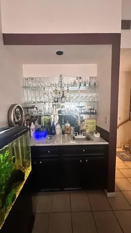 a bathroom with a sink and a vanity