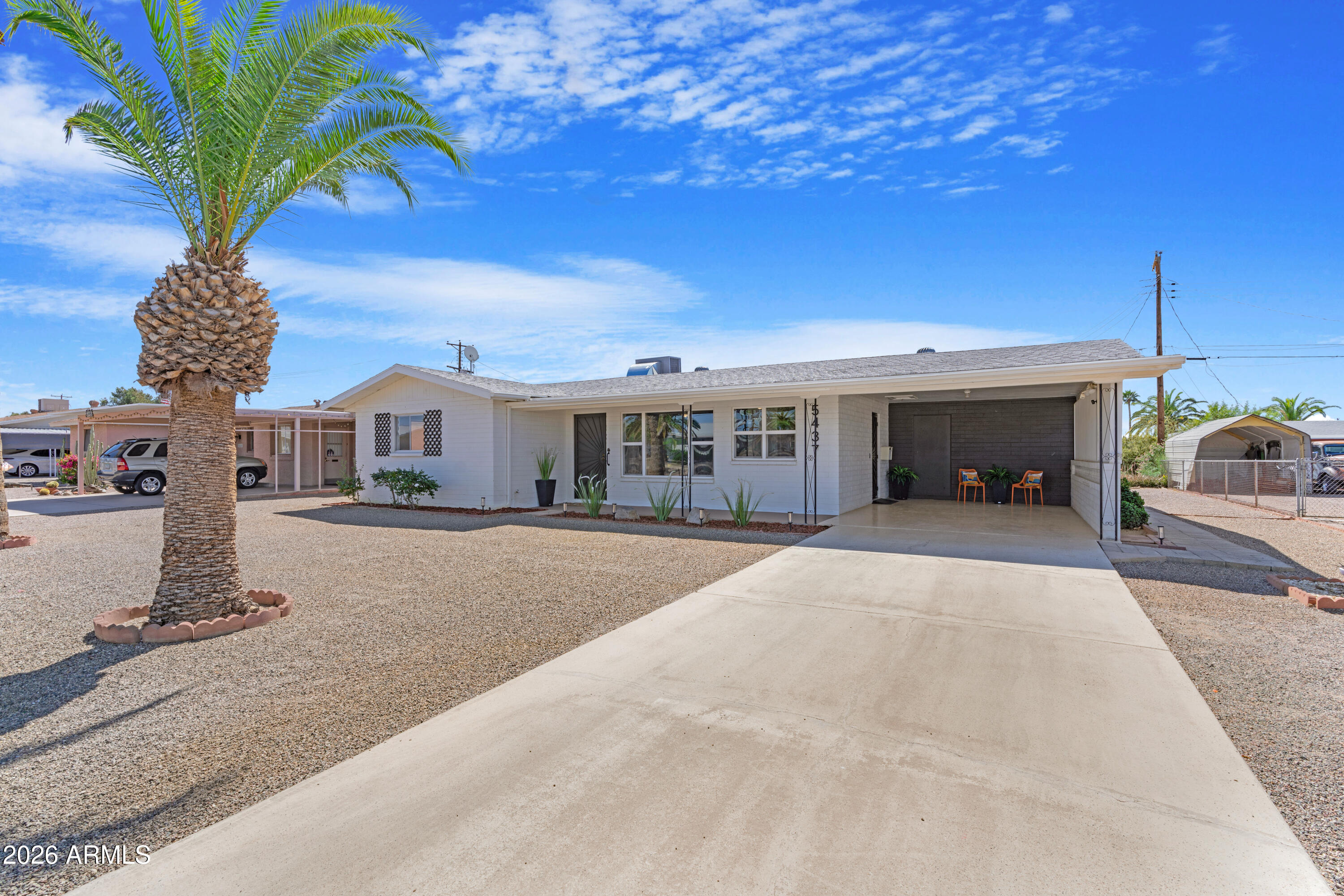 5437 East Butte Street Mesa, AZ 85205 - Photo 3 of 56 a view of house and outdoor space